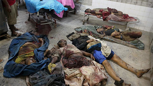 Nueva masacre de la agresión saudí en Yemen